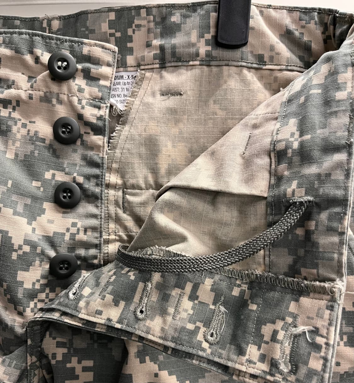 미군 ACU 밀리터리 카고 팬츠 상품이미지2
