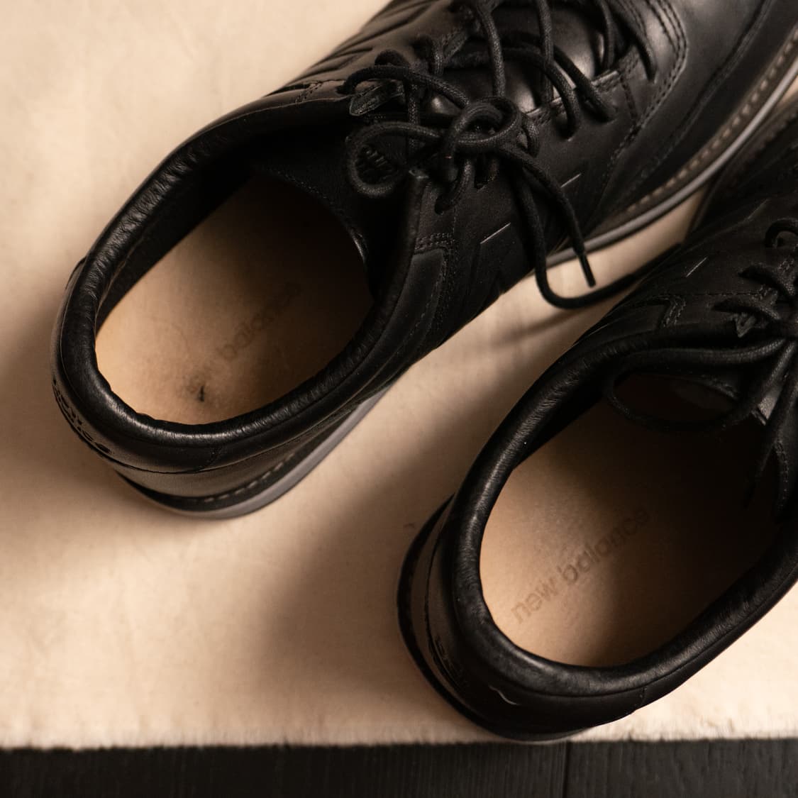 New Balance Oxford Black Leather Shoe 상품이미지10