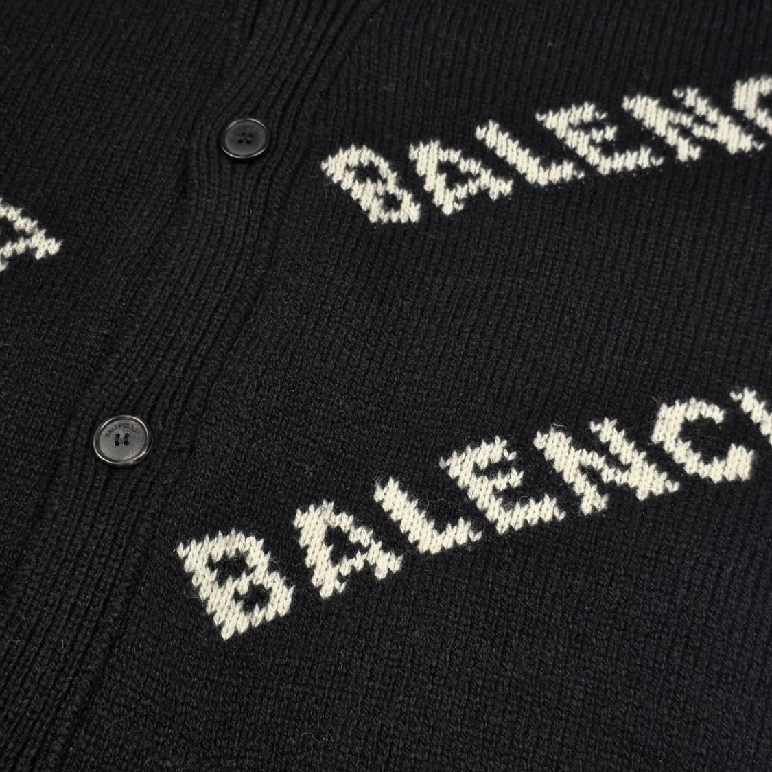 발렌시아가 멀티로고 카멜헤어 롱가디건 상품이미지3