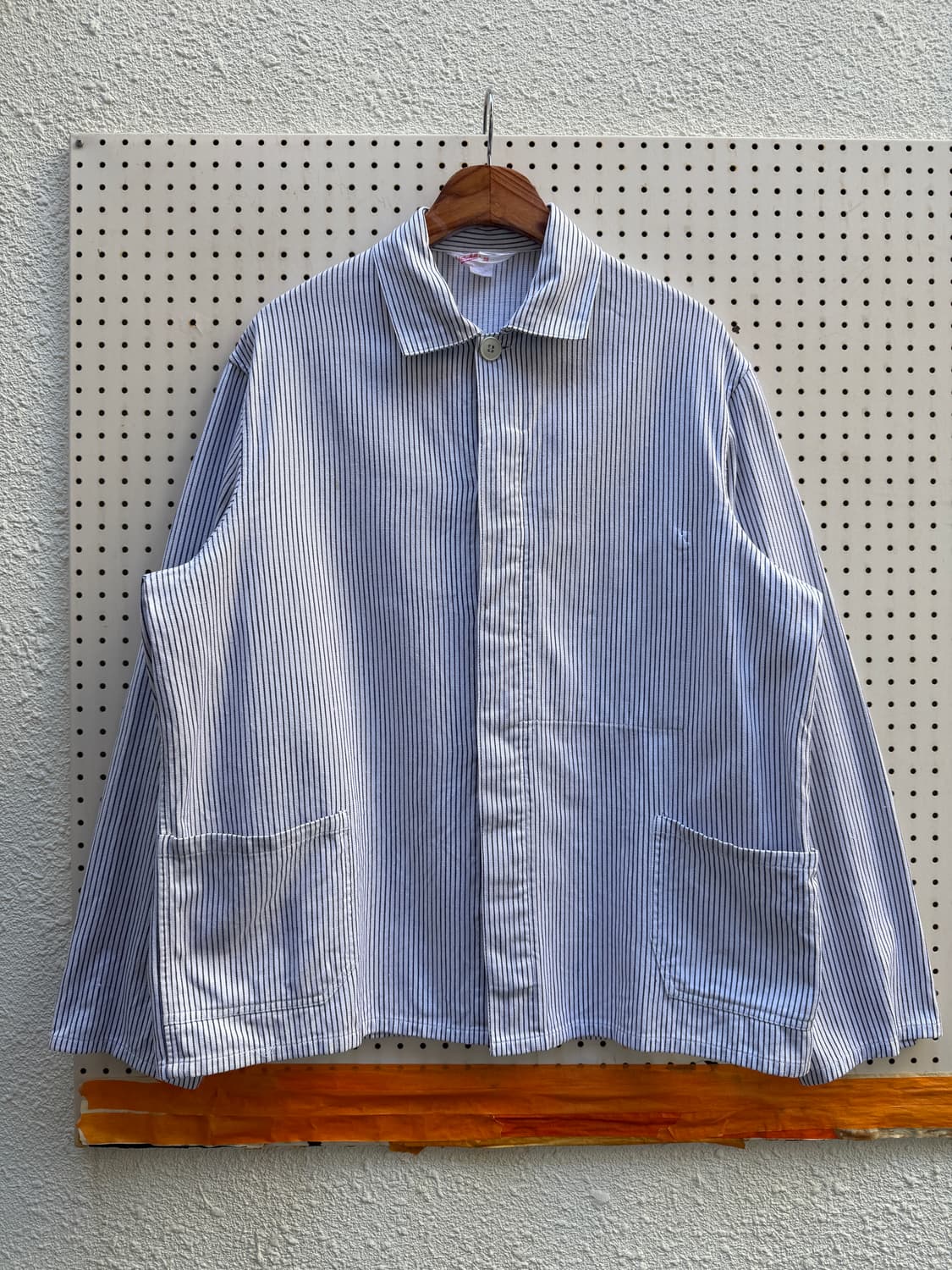 OLD GERMAN FISHERMAN STRIPE 스트라이프 워크자켓 상품이미지1