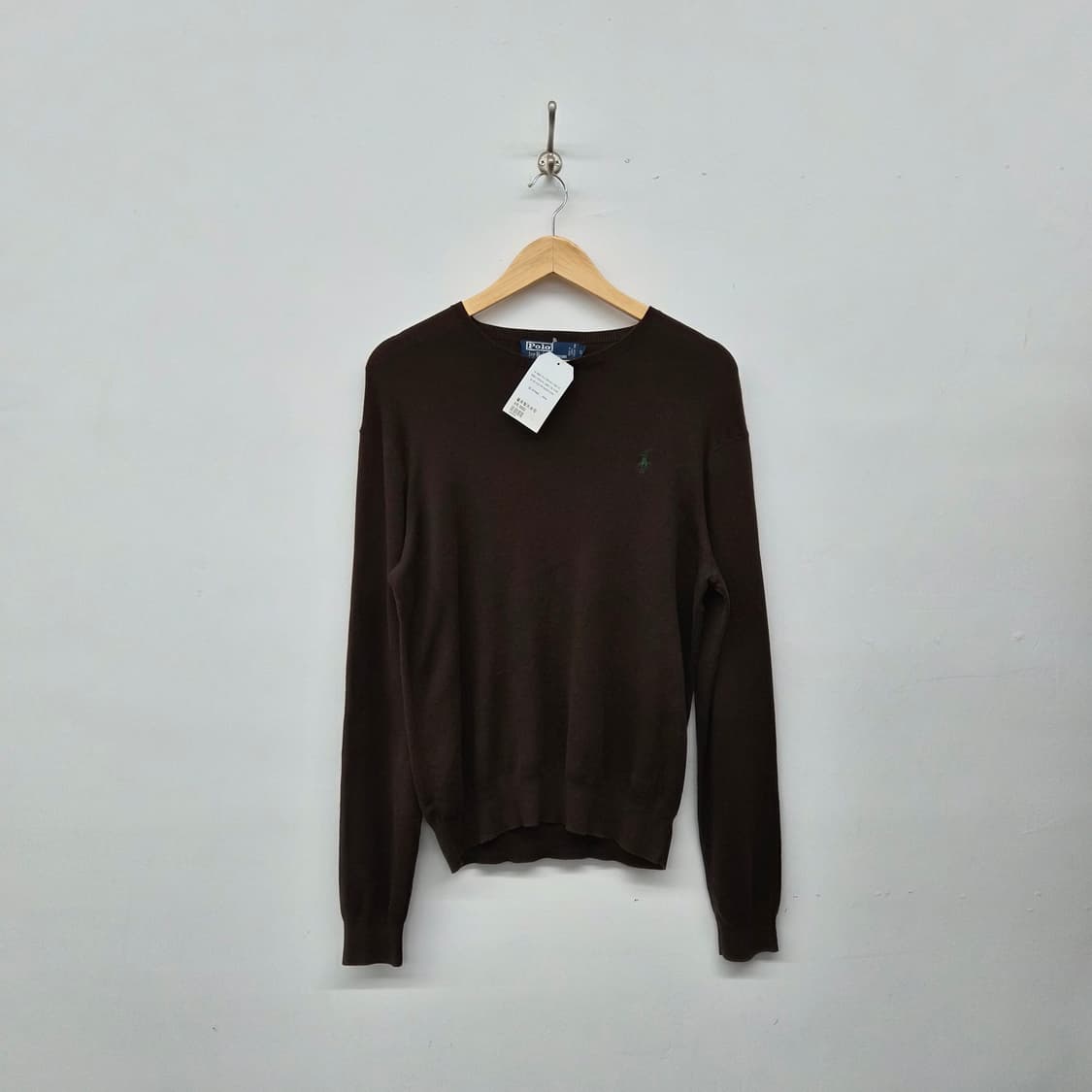 폴로 랄프로렌 브라운 니트 남여공용 S 상품이미지1