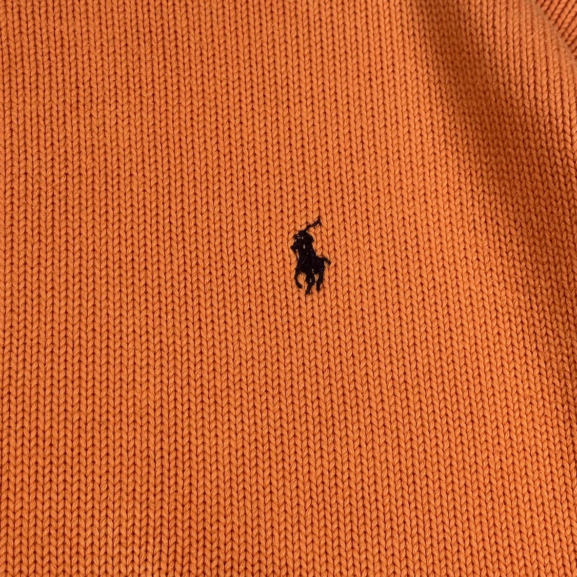 폴로 랄프로렌 클래식 빈티지 코튼 니트 오렌지 L 상품이미지3