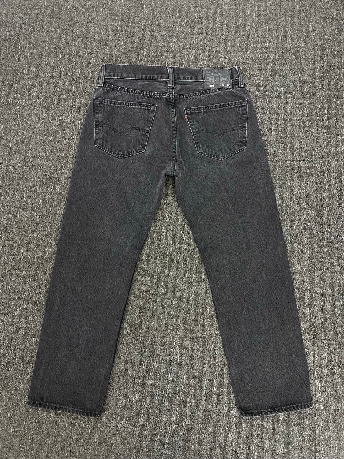 Levis 리바이스 505 흑청 데님팬츠 상품이미지5