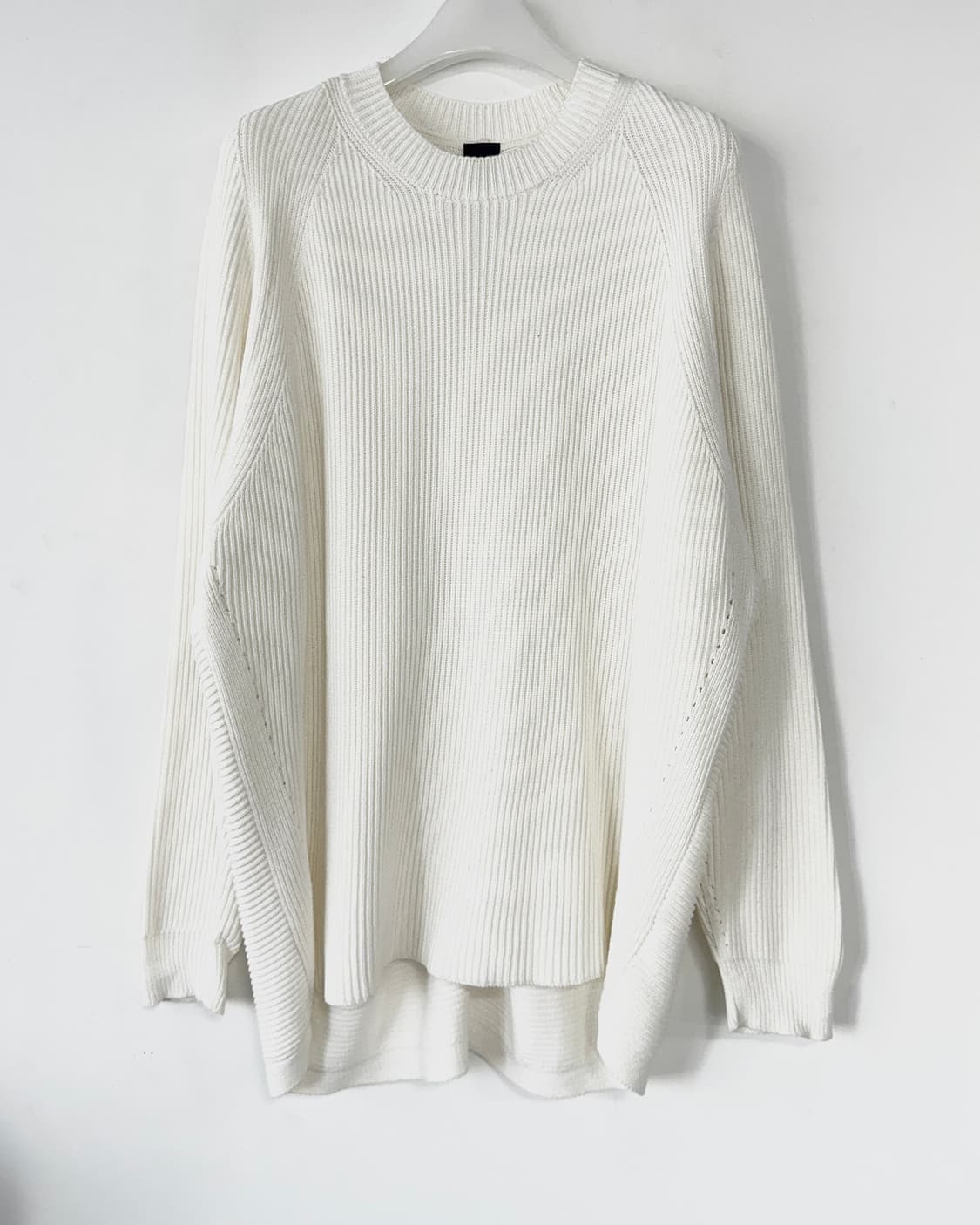 준지 루즈핏 골지 니트 스웨터 상품이미지1