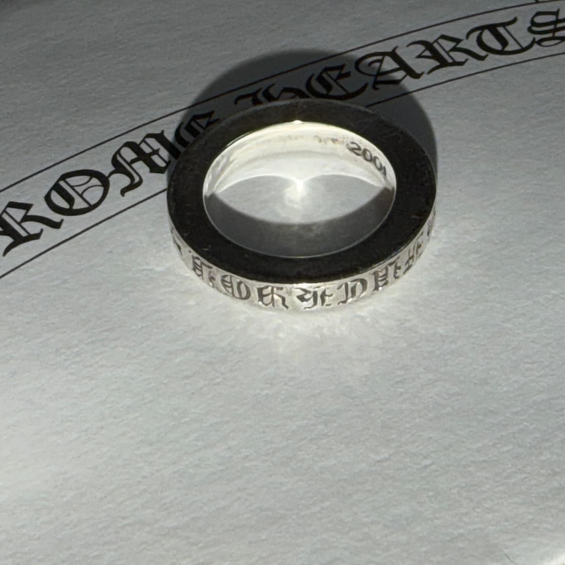 크롬하츠 퍽유링 3mm 3.5호 상품이미지5