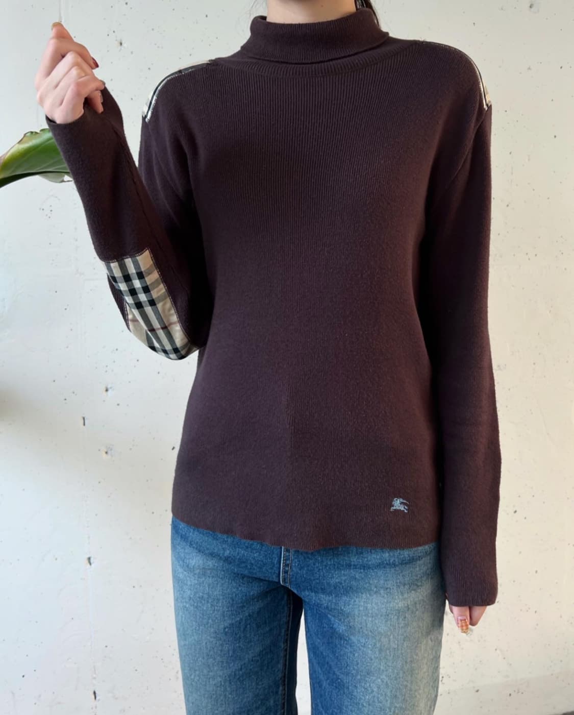 버버리 패치워크 니트 상품이미지5