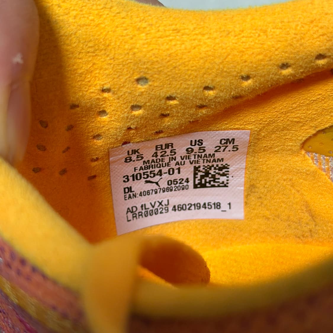 (275) 푸마 디비에이트 나이트로 엘리트3  디나엘3 선셋글로우 OG  상품이미지6