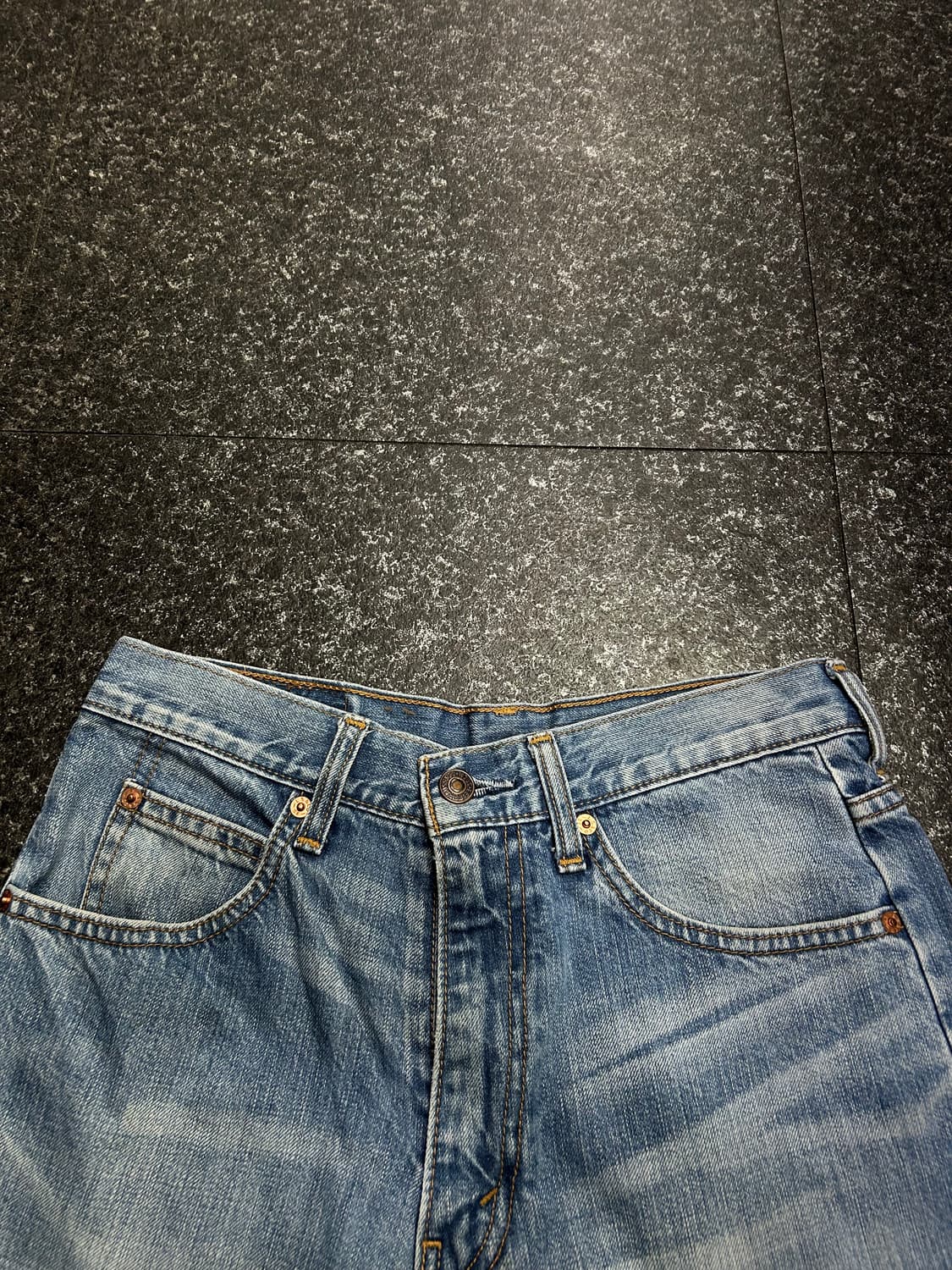 리바이스 OT220 오렌지탭 워싱 데님팬츠 청바지 28인치 상품이미지4