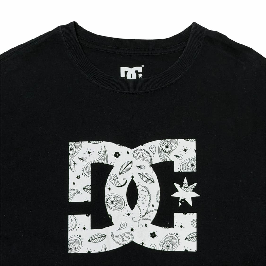 00s Dc Shoes 스케이터무드 페이즐리 티셔츠 상품이미지3
