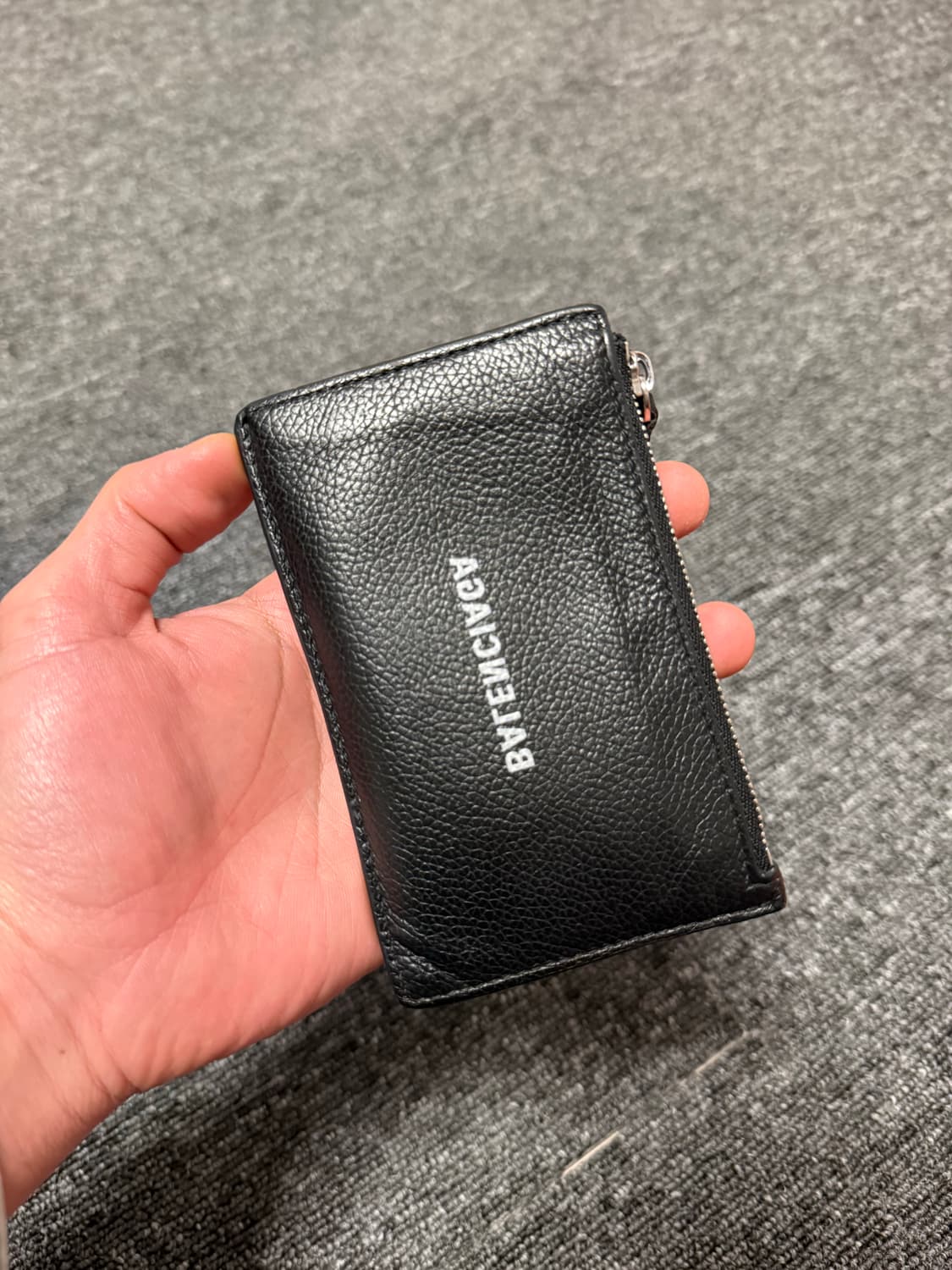 [ONE SIZE] 발렌시아가 캐쉬 라지 롱 코인 리버스 로고 카드지갑 상품이미지4