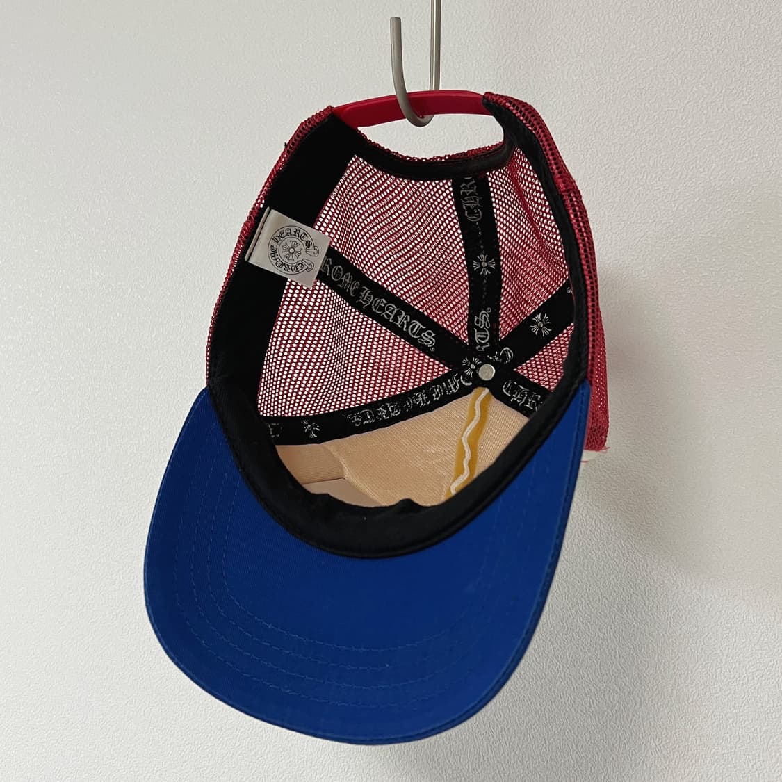 크롬하츠 CH 할리우드 메쉬 트러커캡 블루 레드  상품이미지5