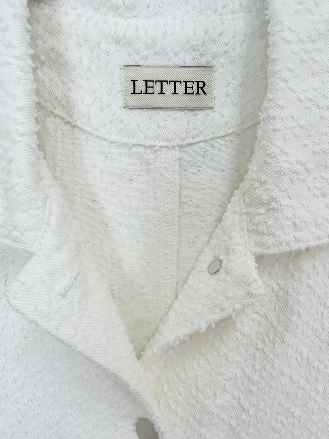 레터 LETTER 트위드 자켓 상품이미지7