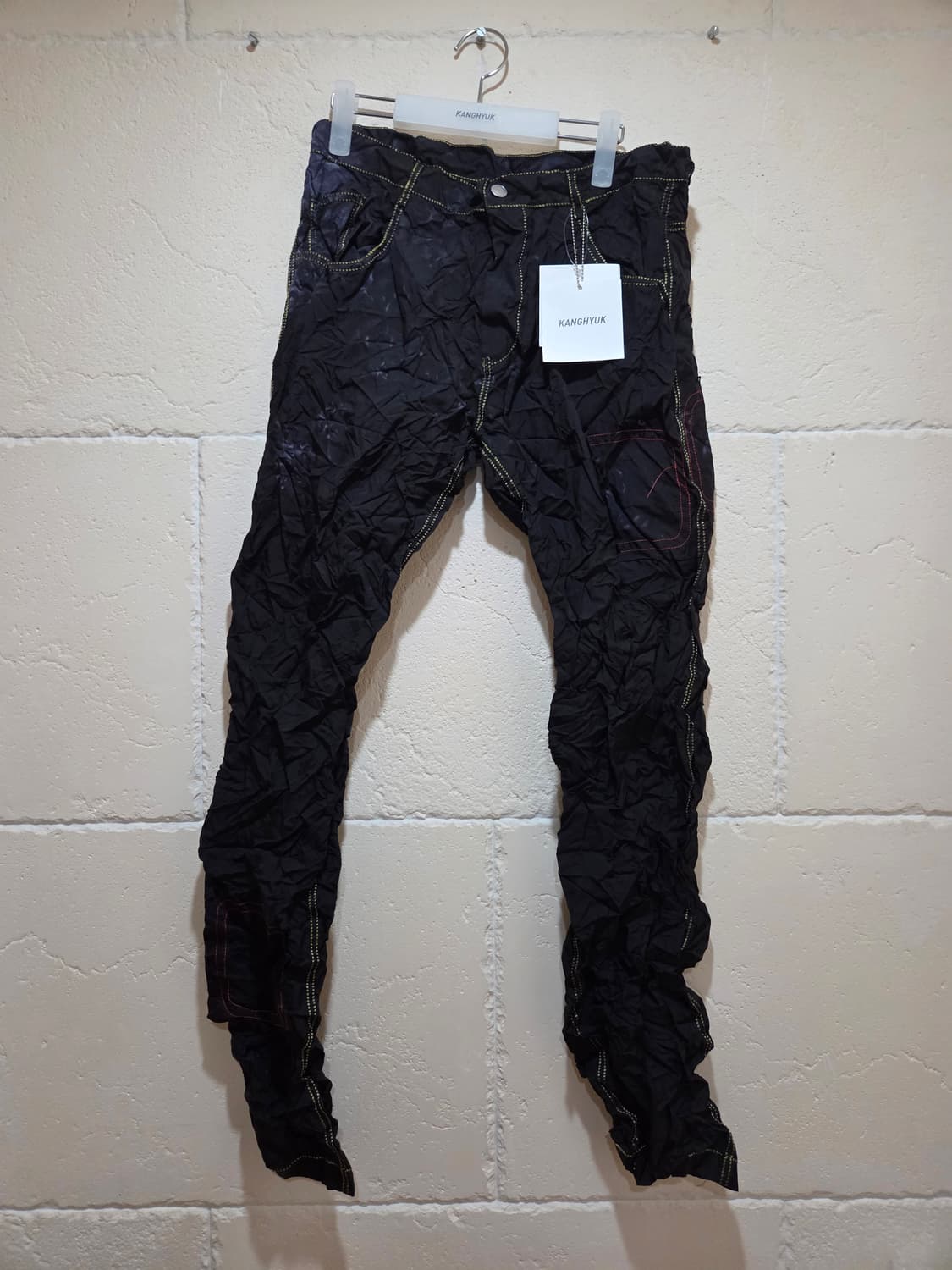 강혁 레디메이드 에어백 바이커 트라우저 L 상품이미지1