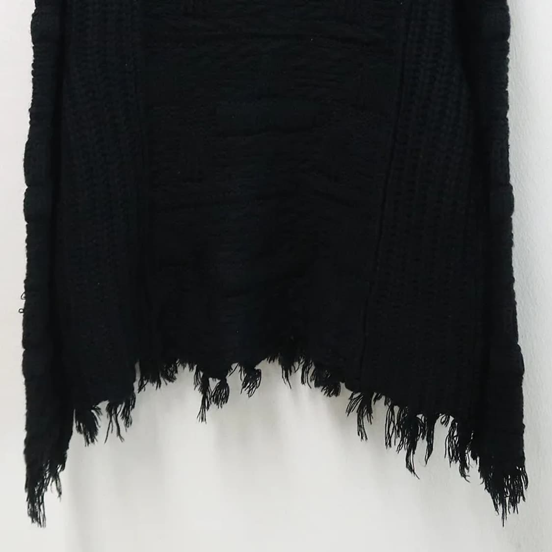 지알엘 데미지 포인트 블랙 가디건 60514 상품이미지6