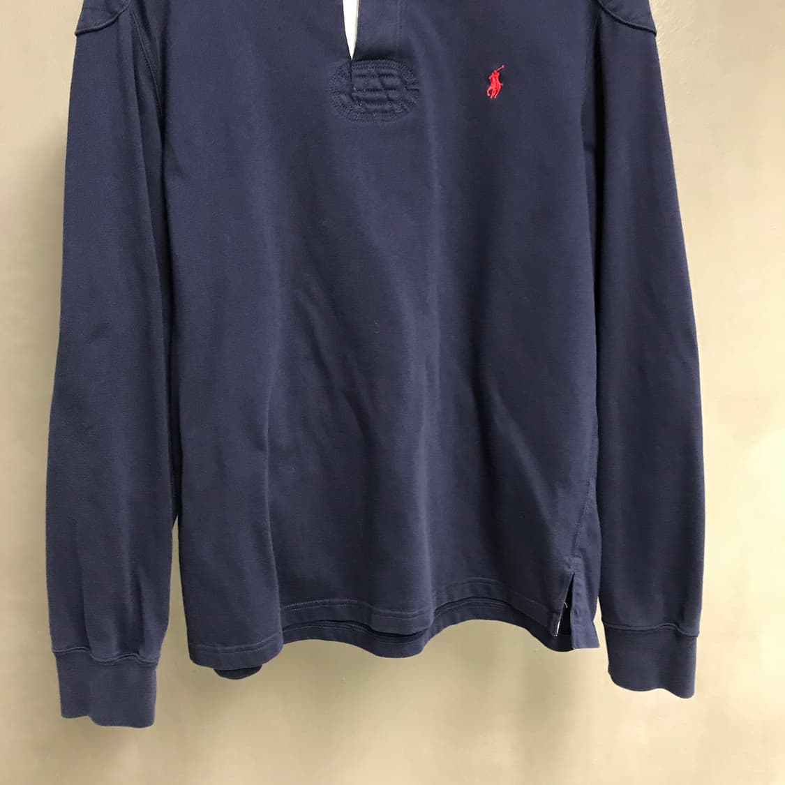 폴로 랄프로렌 럭비 PK 긴팔 카라티 네이비 XL 상품이미지3