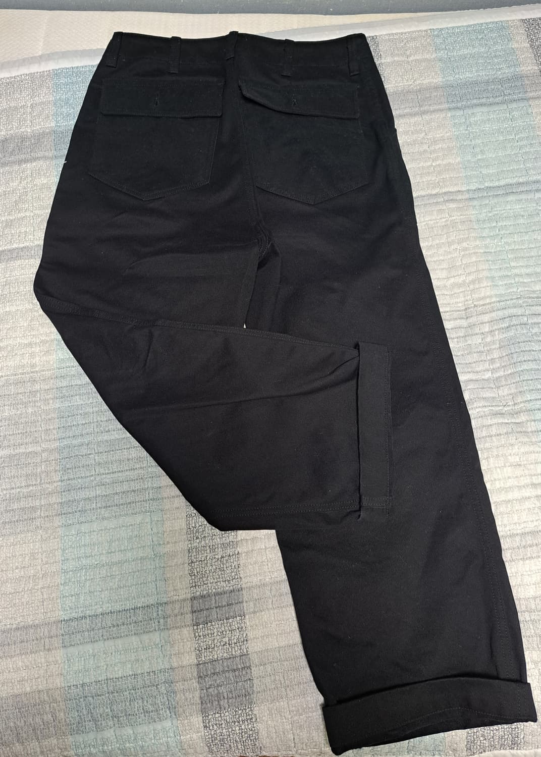 VDR 블랙 퍼티그 팬츠 S 상품이미지3