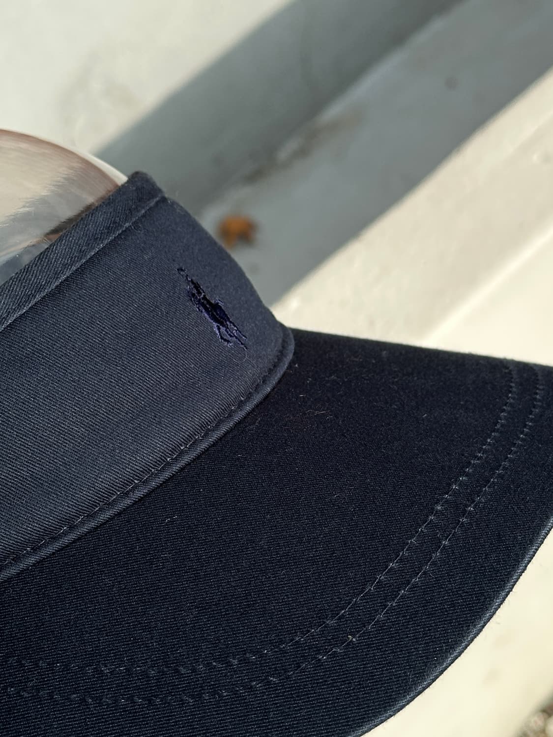 [F] 폴로 랄프로렌 로고 네이비 썬바이저 썬캡 모자 상품이미지5