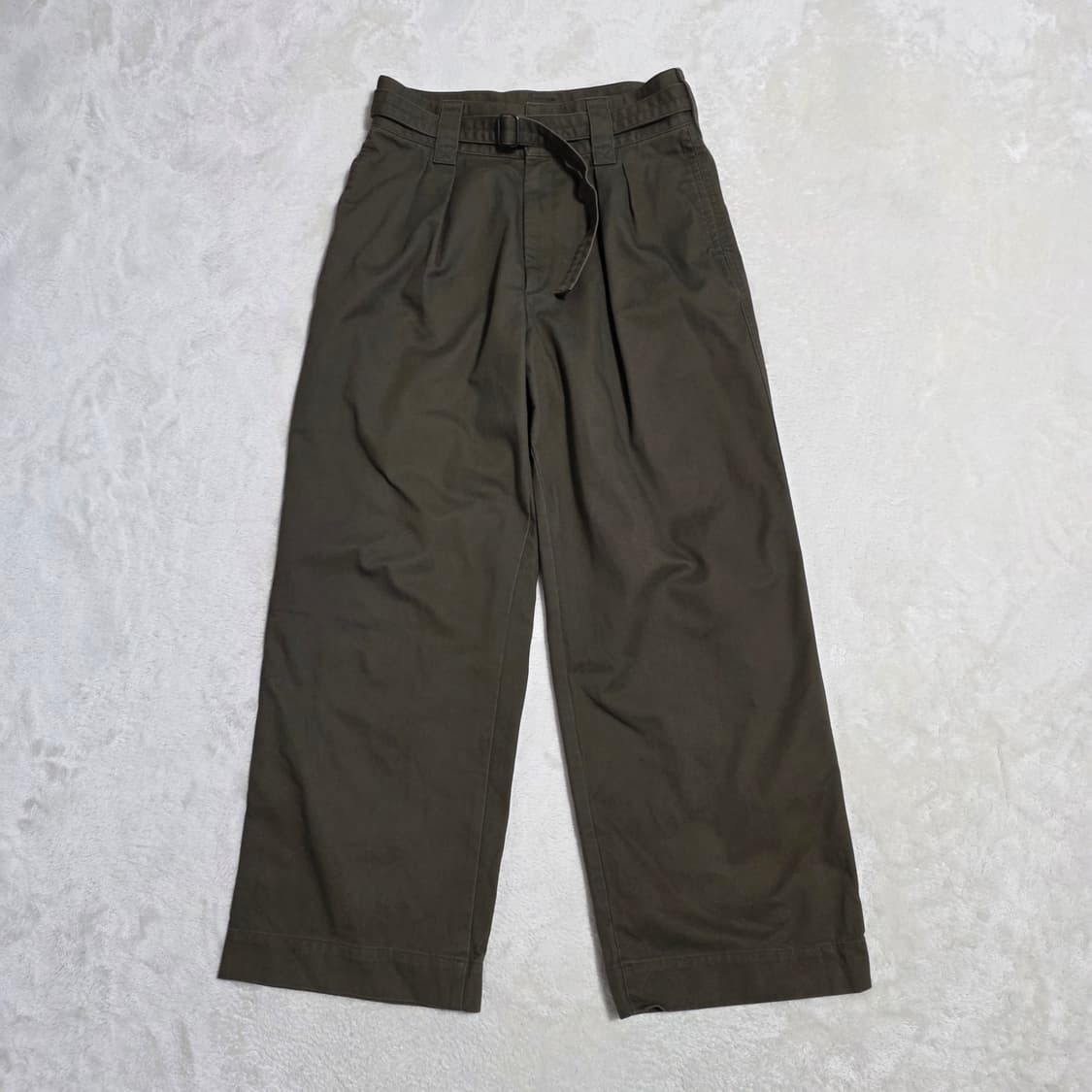 (70)여성 유니클로 U 와이드 치노 팬츠 상품이미지1