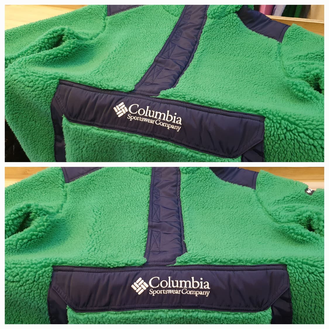 100.컬럼비아 양털 쉐르파후리스 상품이미지5