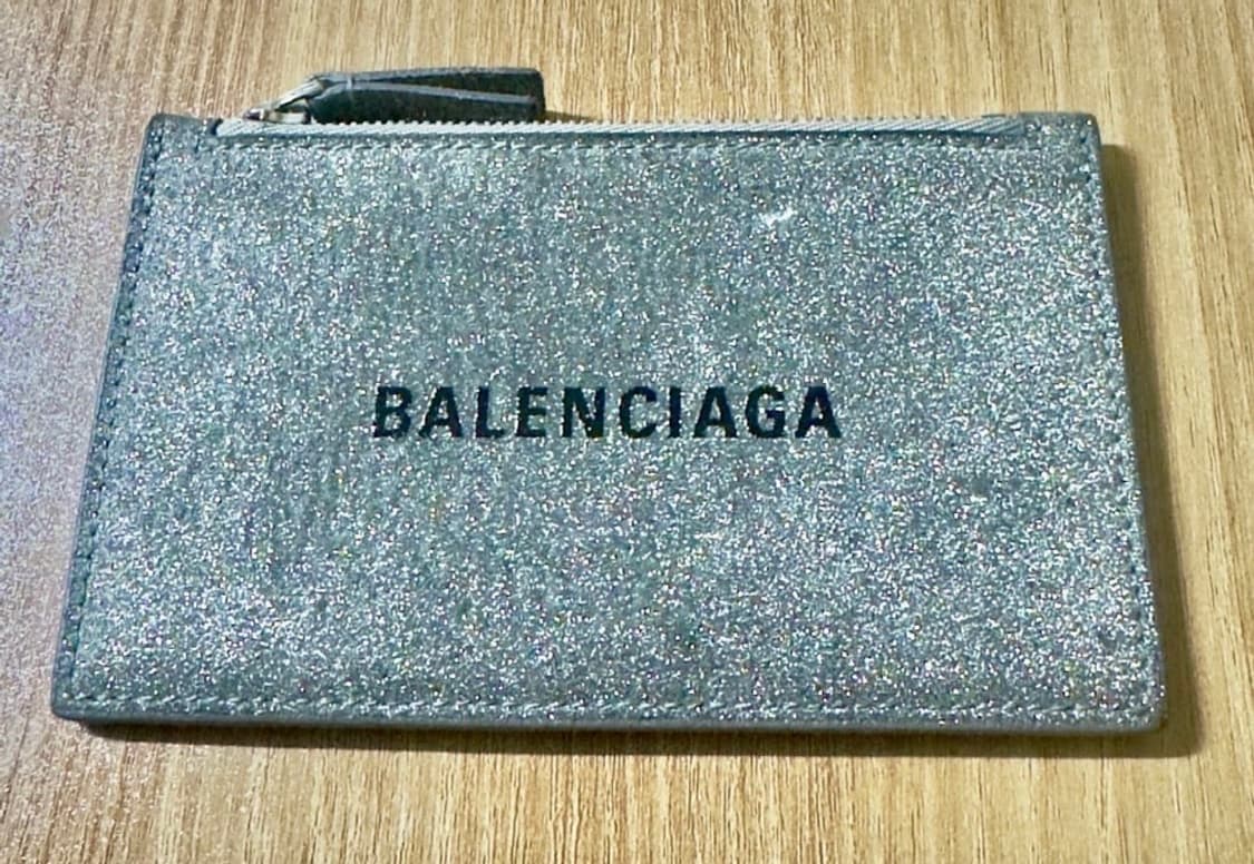 BALENCIAGA 발렌시아가 글리터 카드지갑 상품이미지1