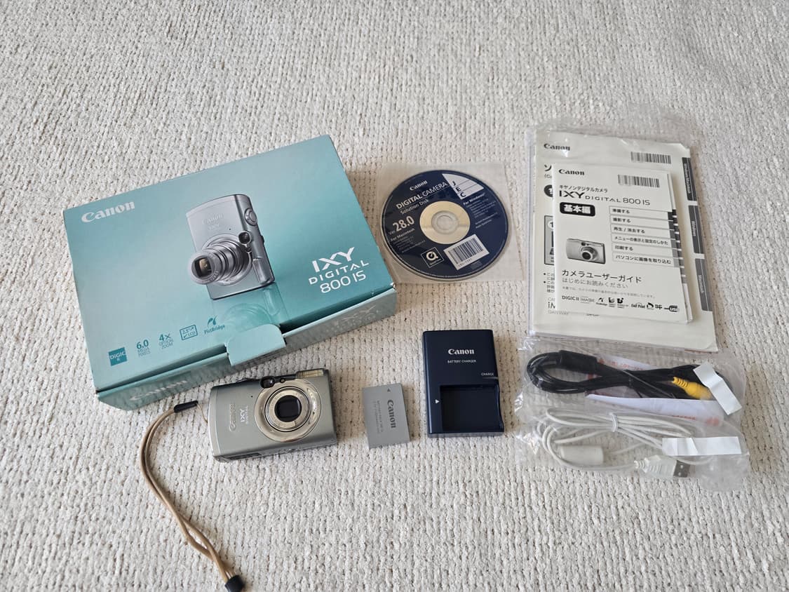 캐논 익시 ixy 800is(=익서스 ixus 800is) 풀박스 상품이미지1