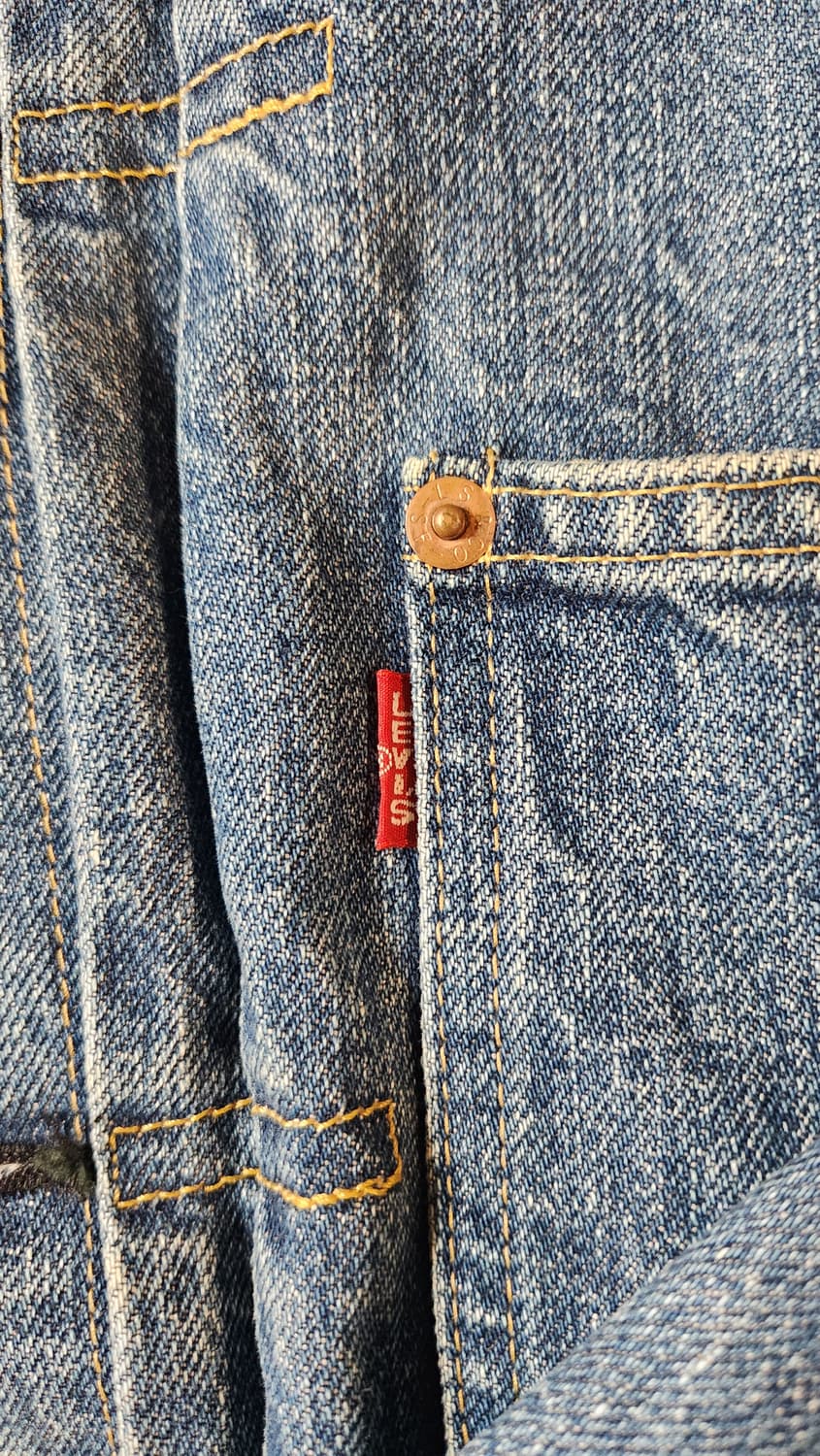 90s 리바이스 71506 대전판 데님자켓 상품이미지2