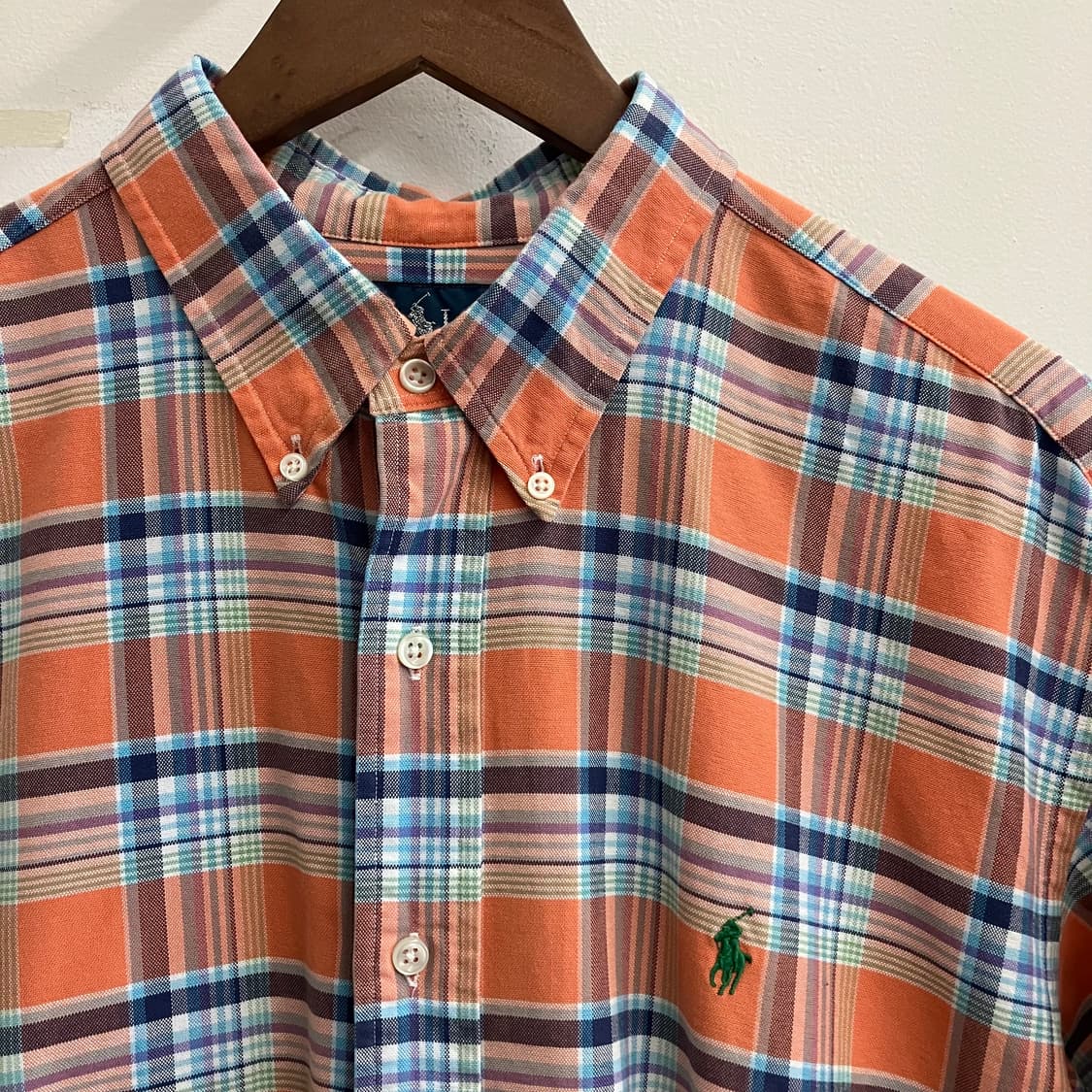 N64 폴로 체크 셔츠 상품이미지1