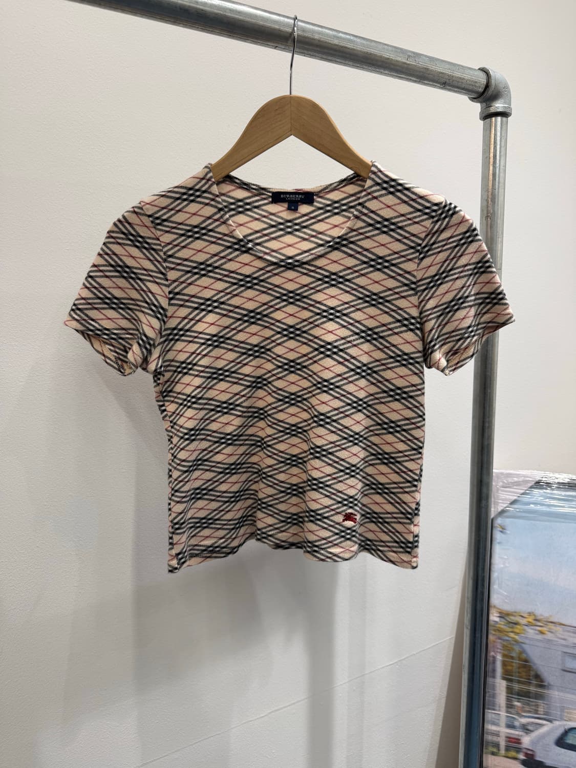 버버리 노바체크 반팔티 상품이미지1