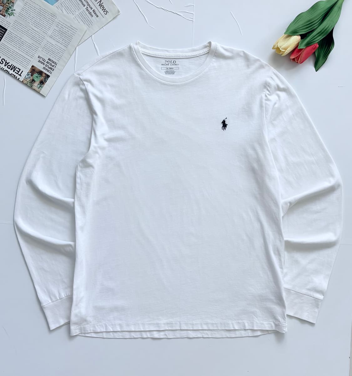 Polo 폴로랄프로렌 화이트 슬리브 상품이미지2