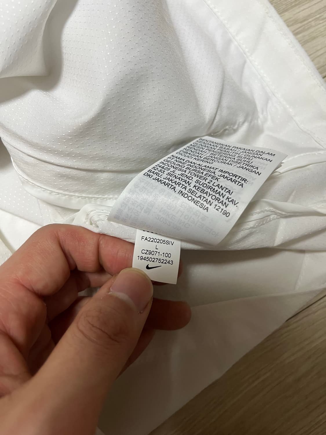 나이키 러닝 리펠 UV 바람막이 자켓 cz9071-100 상품이미지5