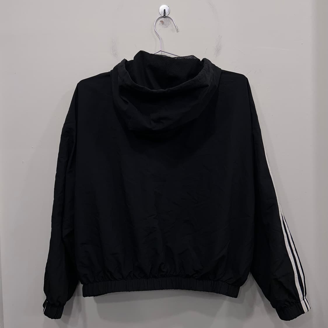 아디다스 올드스쿨 트랙 후드 크롭 바람막이 상품이미지5