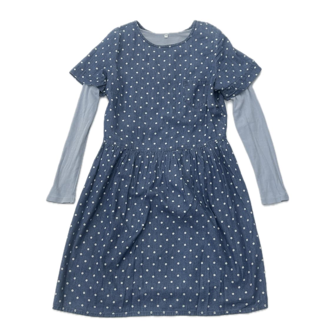 ☁️하구미의 하늘하늘 레이어드 코디세트☁️ 그런지 모리걸 도트 퍼프 상품이미지3