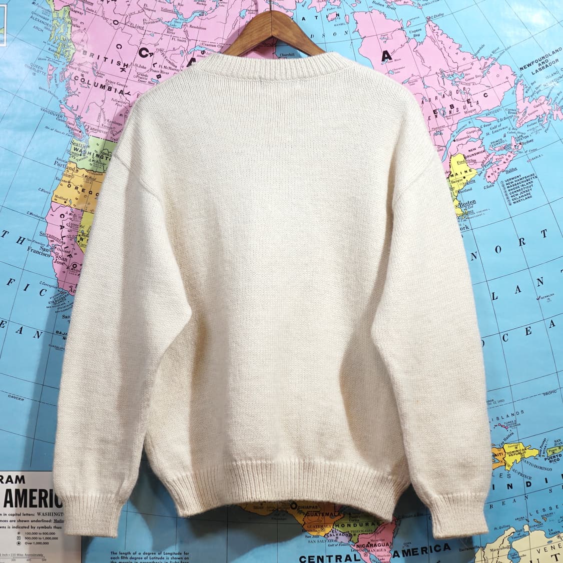 1990s 이태리 레노마 자수 니트 상품이미지4