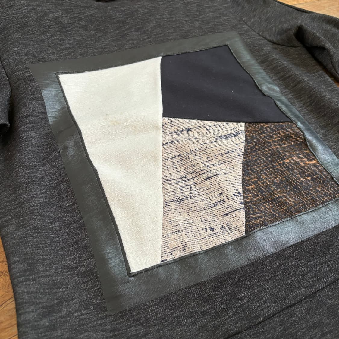 ZIO 송지오 맨투맨 티셔츠 명품 그래픽 패턴 그레이 상품이미지8