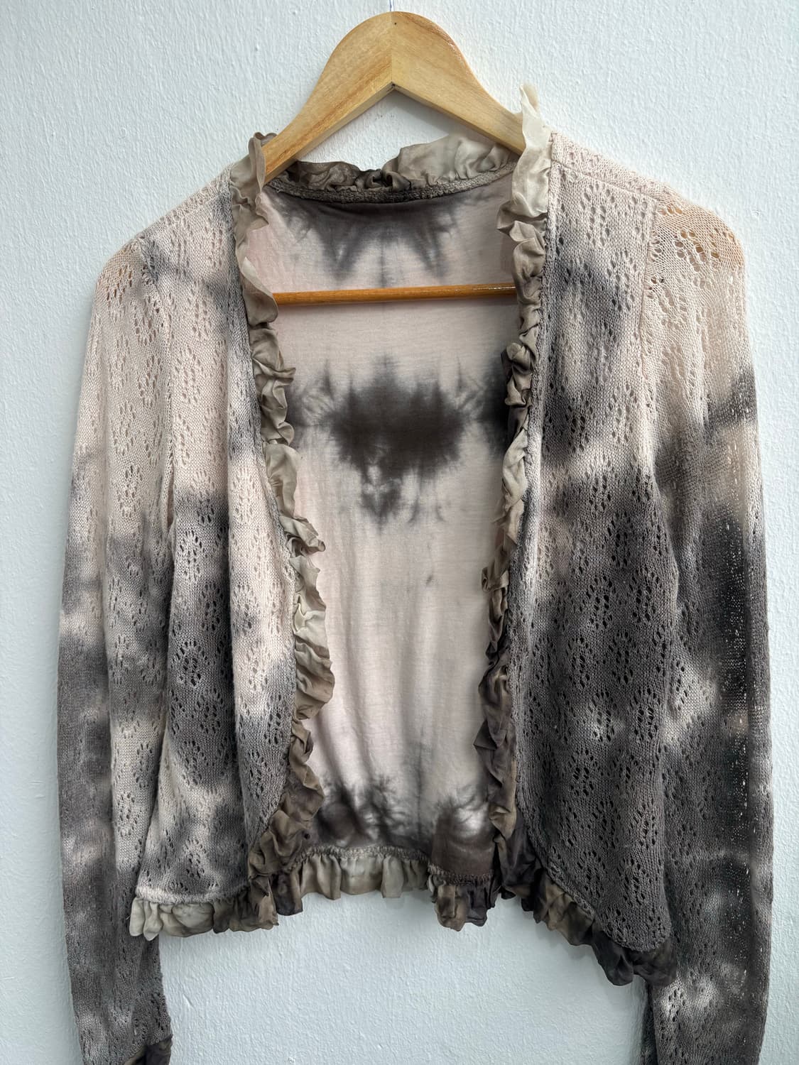 Vintage Frill Trim Cardigan  상품이미지5