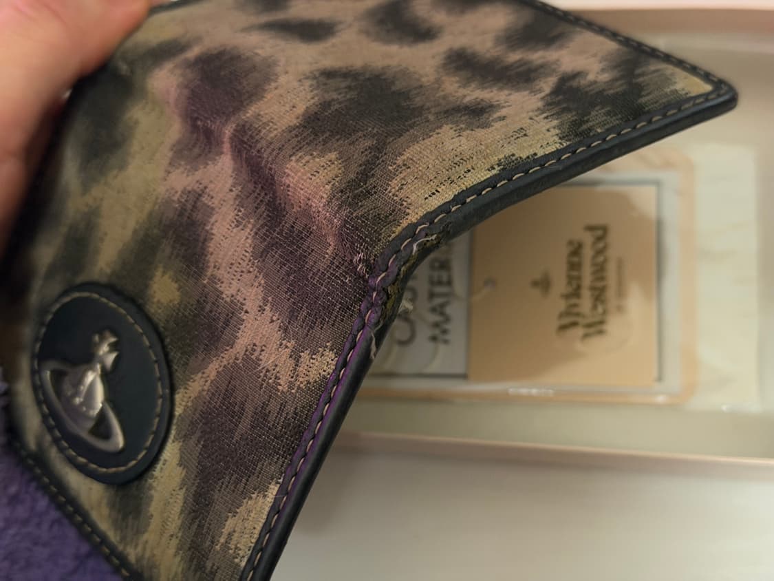 비비안 웨스트우드 카드지갑 레오파드 상품이미지5