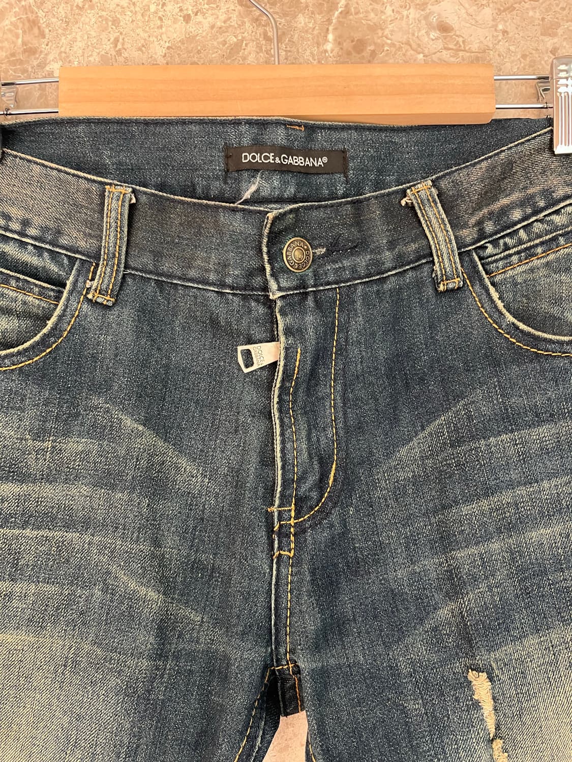 돌체앤가바나 데미지 워싱진 52사이즈(35~36인치) 정품 상품이미지2