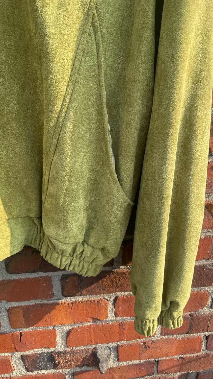 올리브 그린 집업 상품이미지4