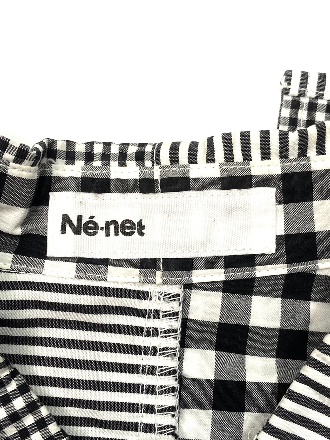 Issey miyake Ne-net Patchwork Shirt 상품이미지6