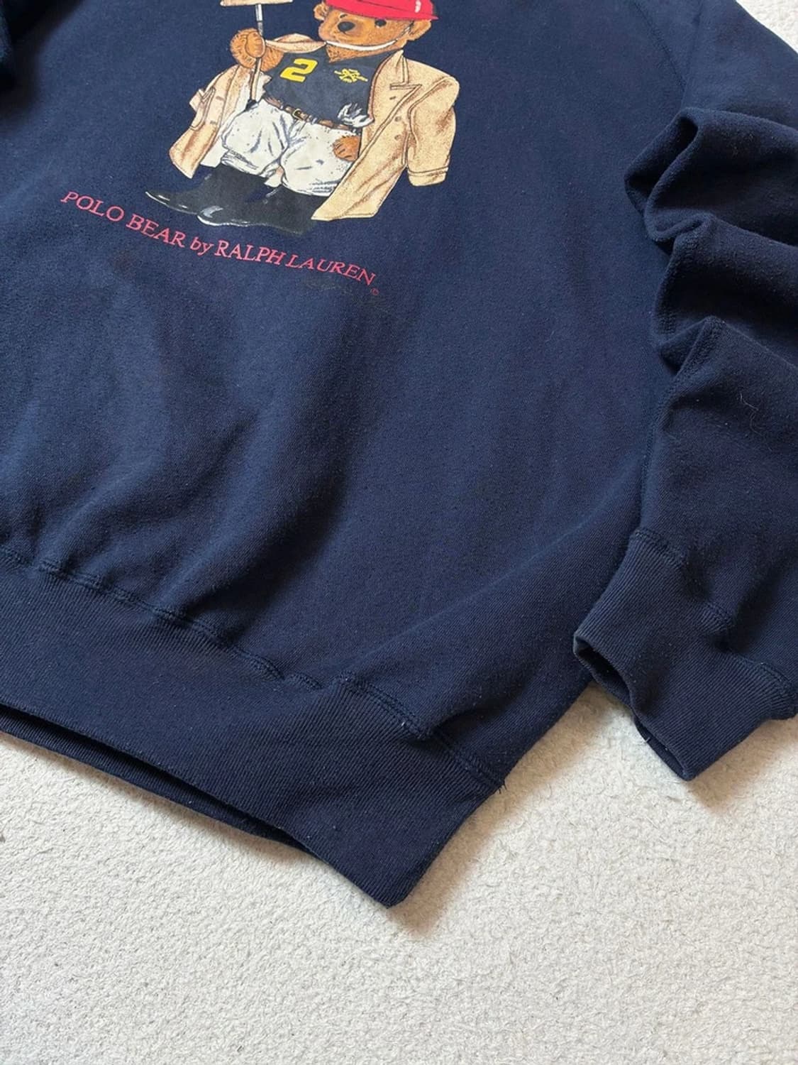 폴로 랄프로렌 90's 클래식 페디드 베어 맨투맨 PN7393 상품이미지4