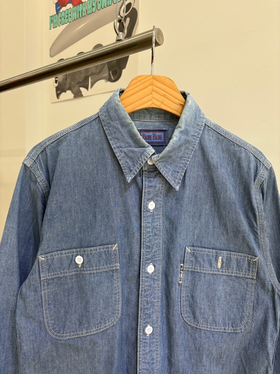 BLUE BLUE (Made in Japan) 셔츠 상품이미지2