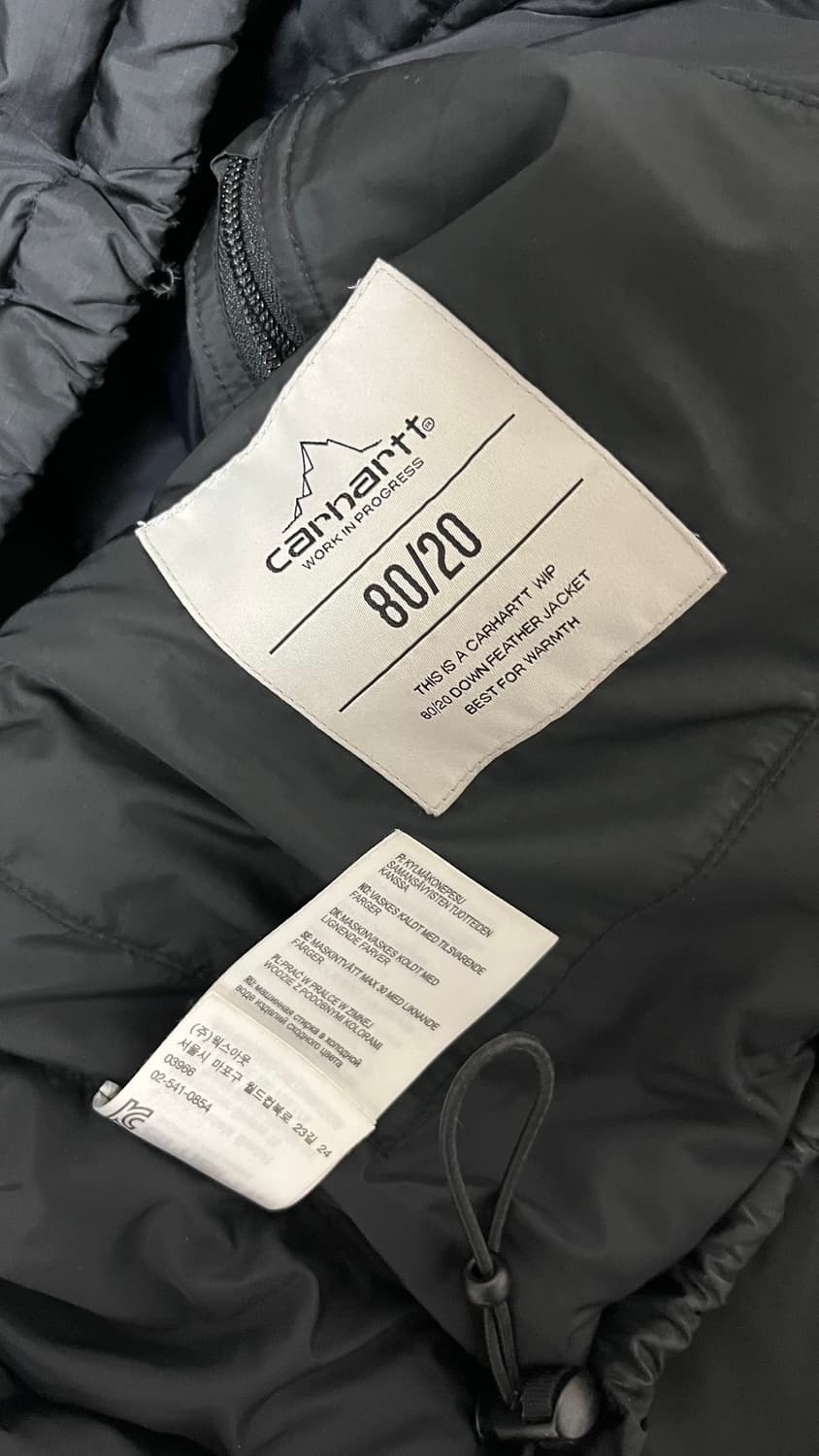 칼하트wip 루미 자켓 패딩 상품이미지8