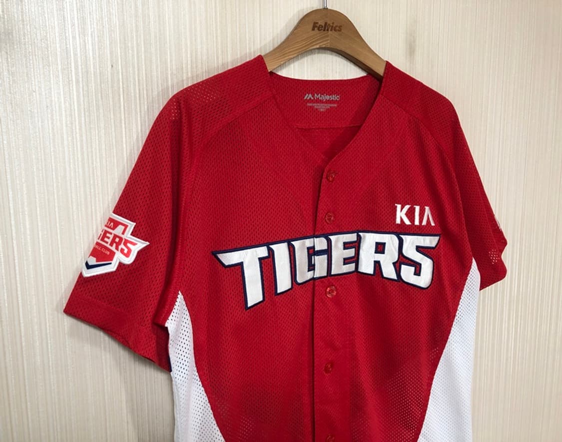 KBO 마제스틱 기아타이거즈 원정유니폼/져지 95 상품이미지5