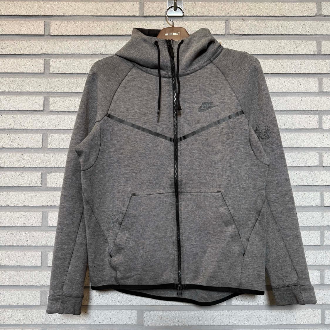 나이키 테크플리스 후드집업 그레이 컬러 상품이미지1