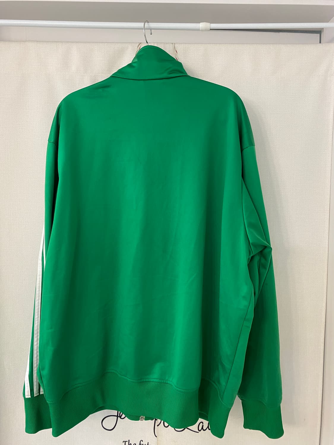 레어템 XL)아디다스 구파이어버드 그린색 져지 집업 상품이미지2