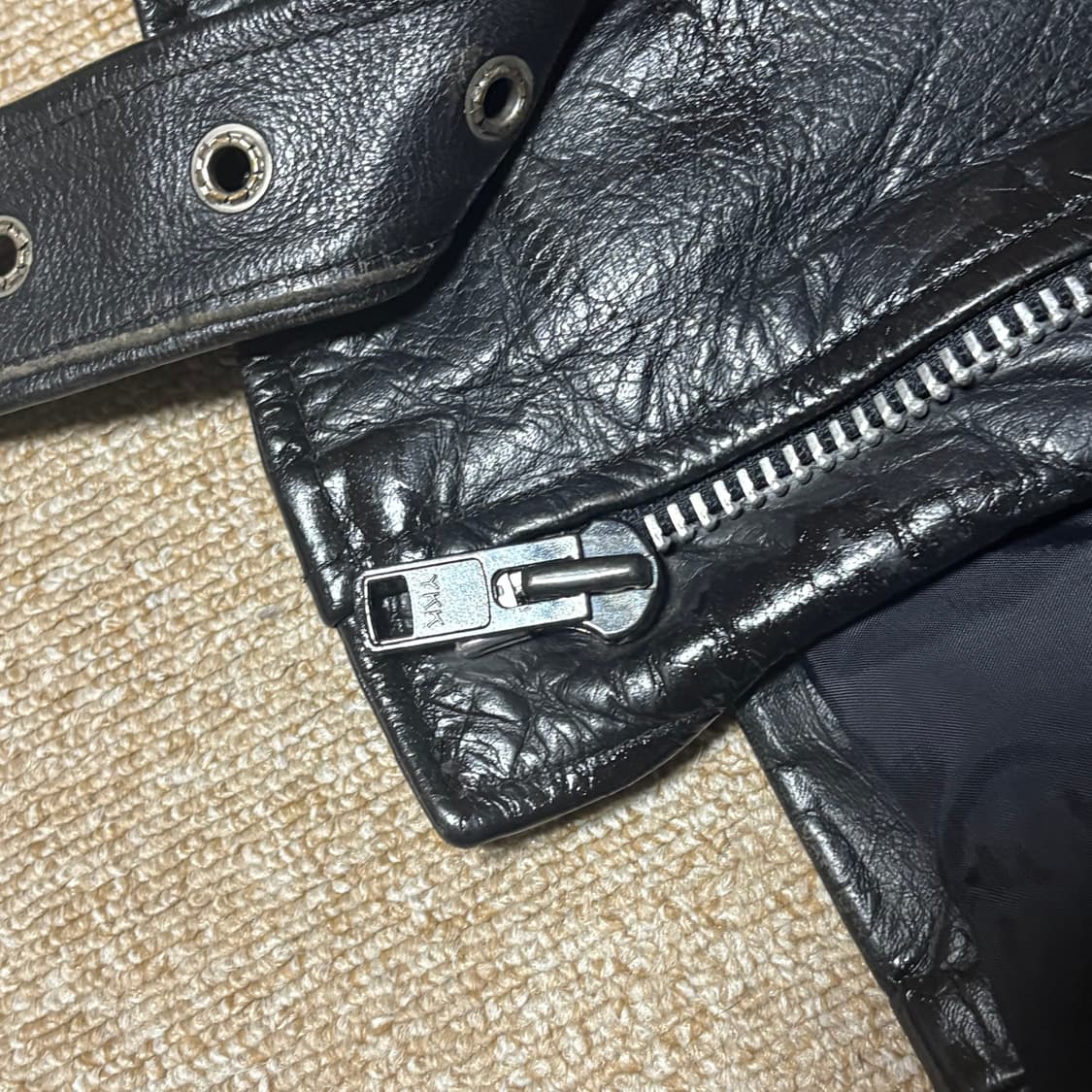 윌슨 더블라이더 가죽자켓 L 상품이미지5