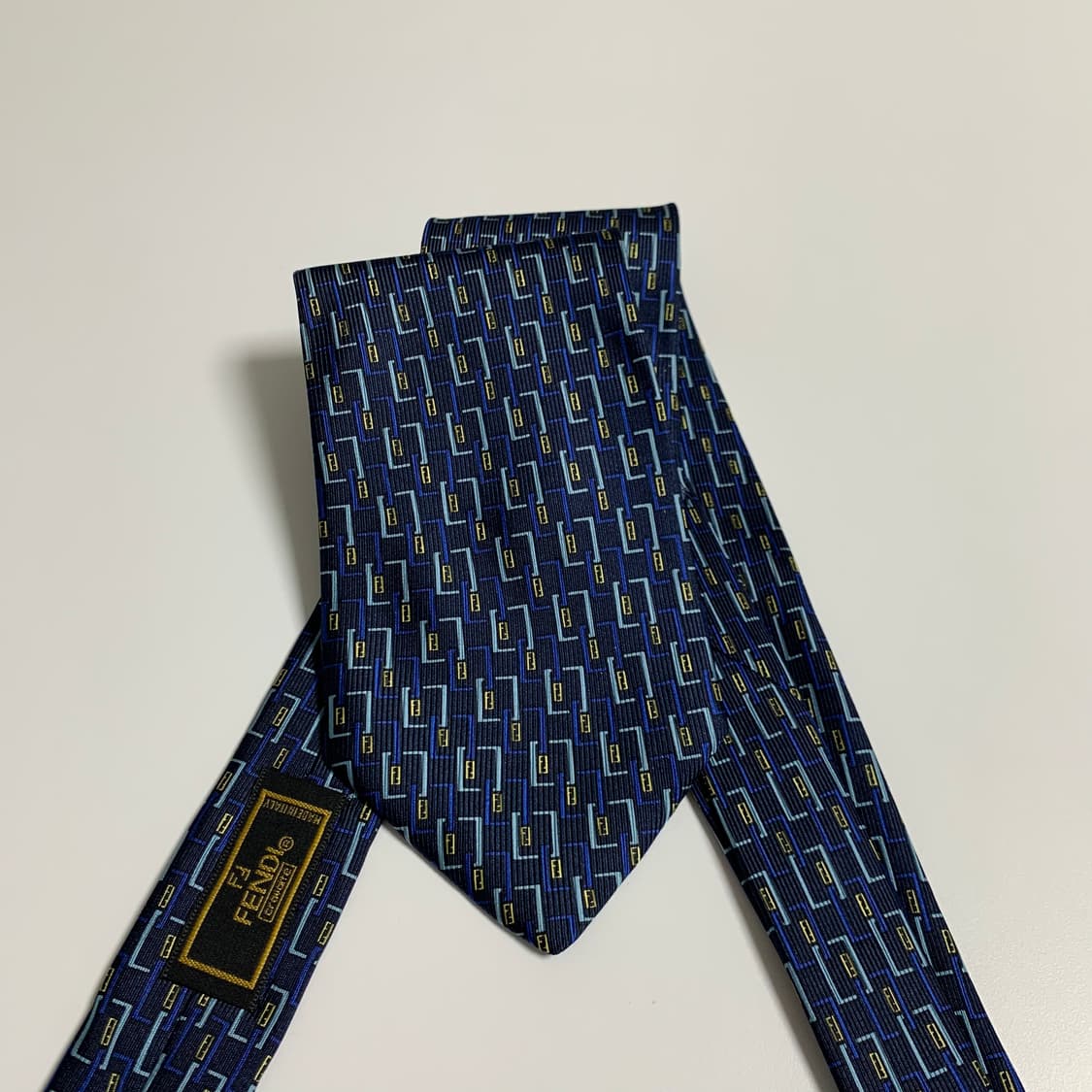 펜디(FENDI) FF모노그램 명품넥타이 이태리 100실크 A+등급 상품이미지10