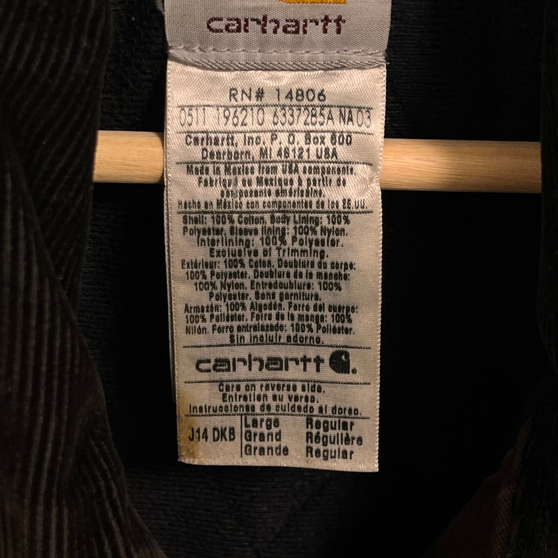 [L] 칼하트 산타페 자켓 DKB 상품이미지3