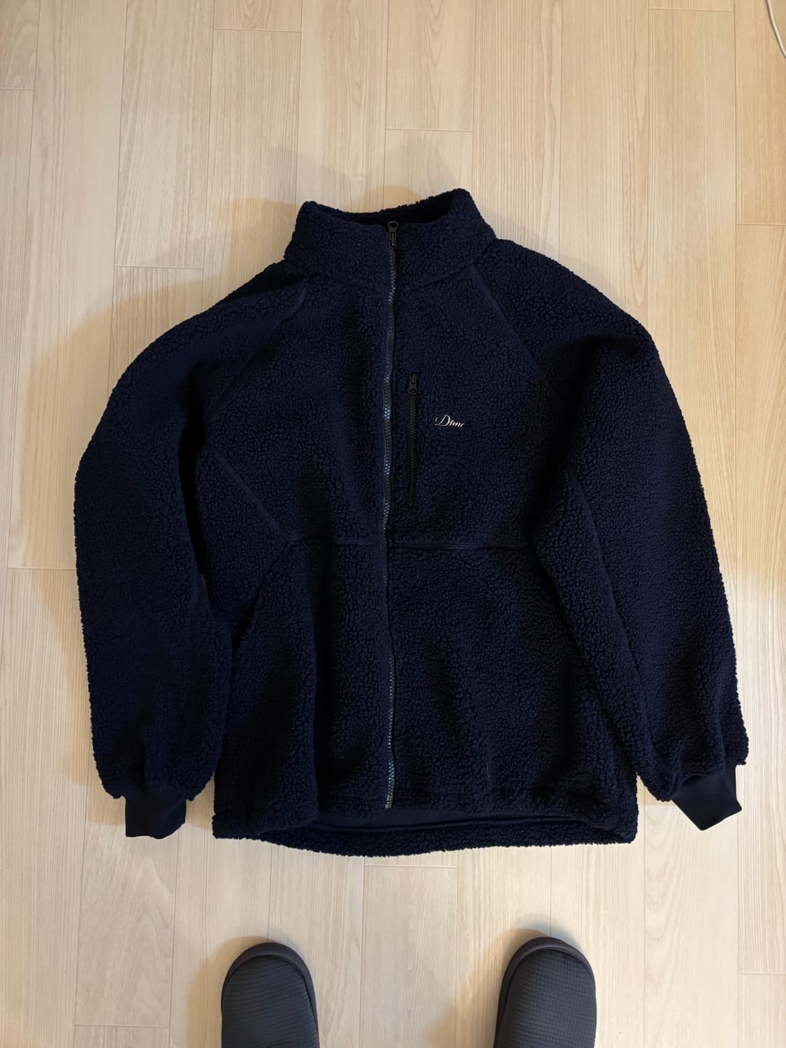 dime 다임 플리스 자켓 네이비 상품이미지1