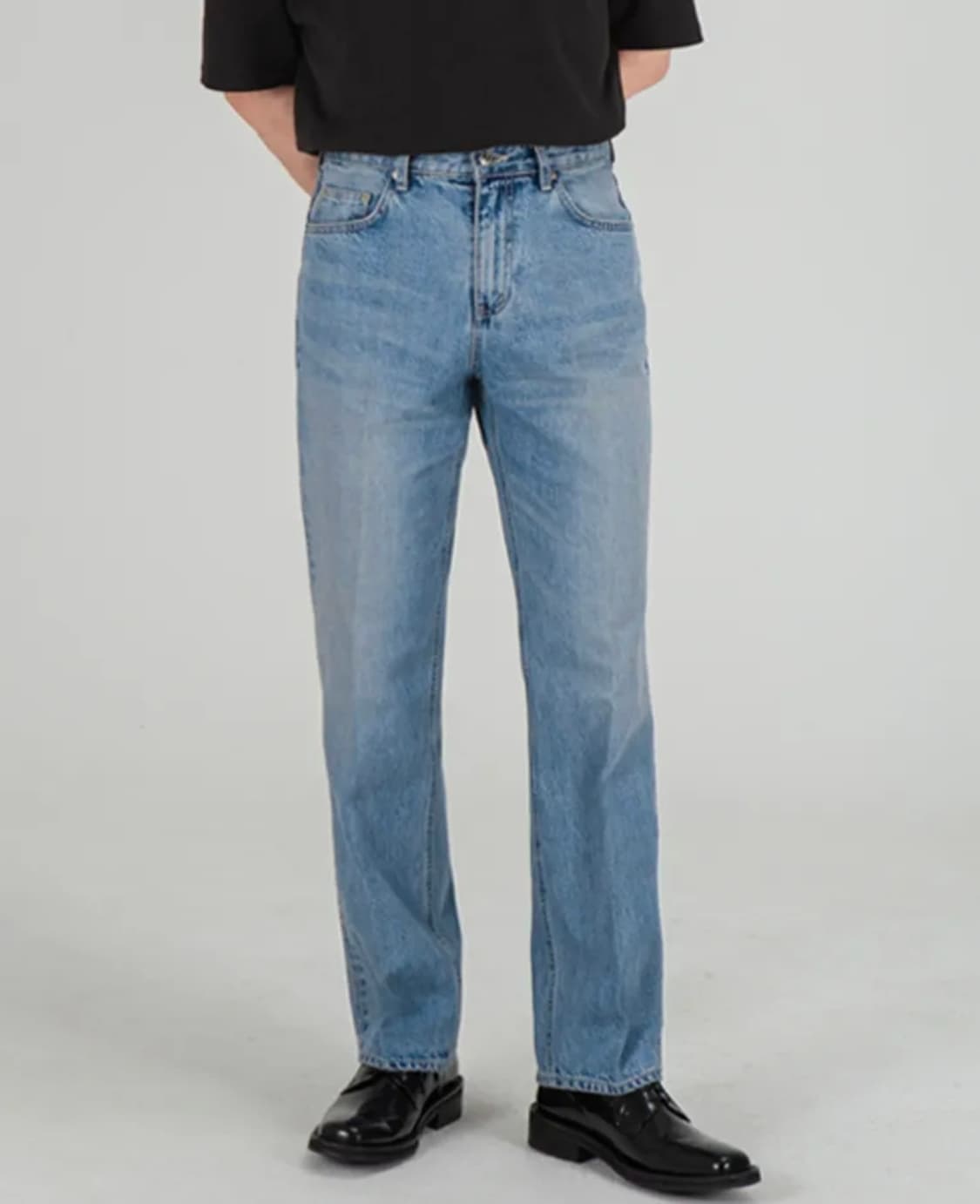 51005 HISHITOMO LIGHT BLUE JEANS 상품이미지1